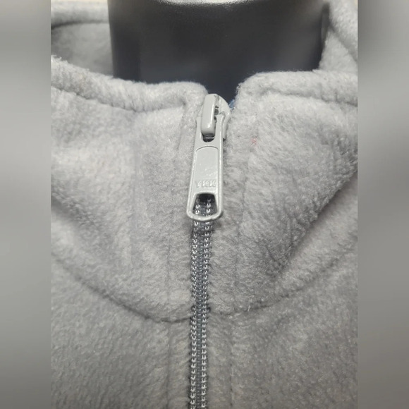 Columbia Fleece Full Zip Grey Jacket sz M - Picture 2 of 9